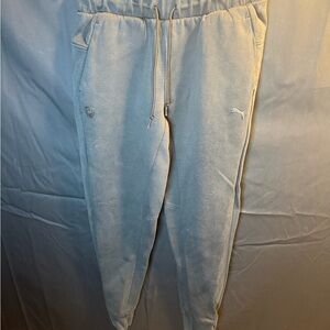 Puma Ferrari Men's black Fleece Joggers sweatpants Large